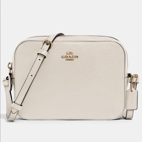 Coach Handbags - Coach Mini Camera Bag in Chalk